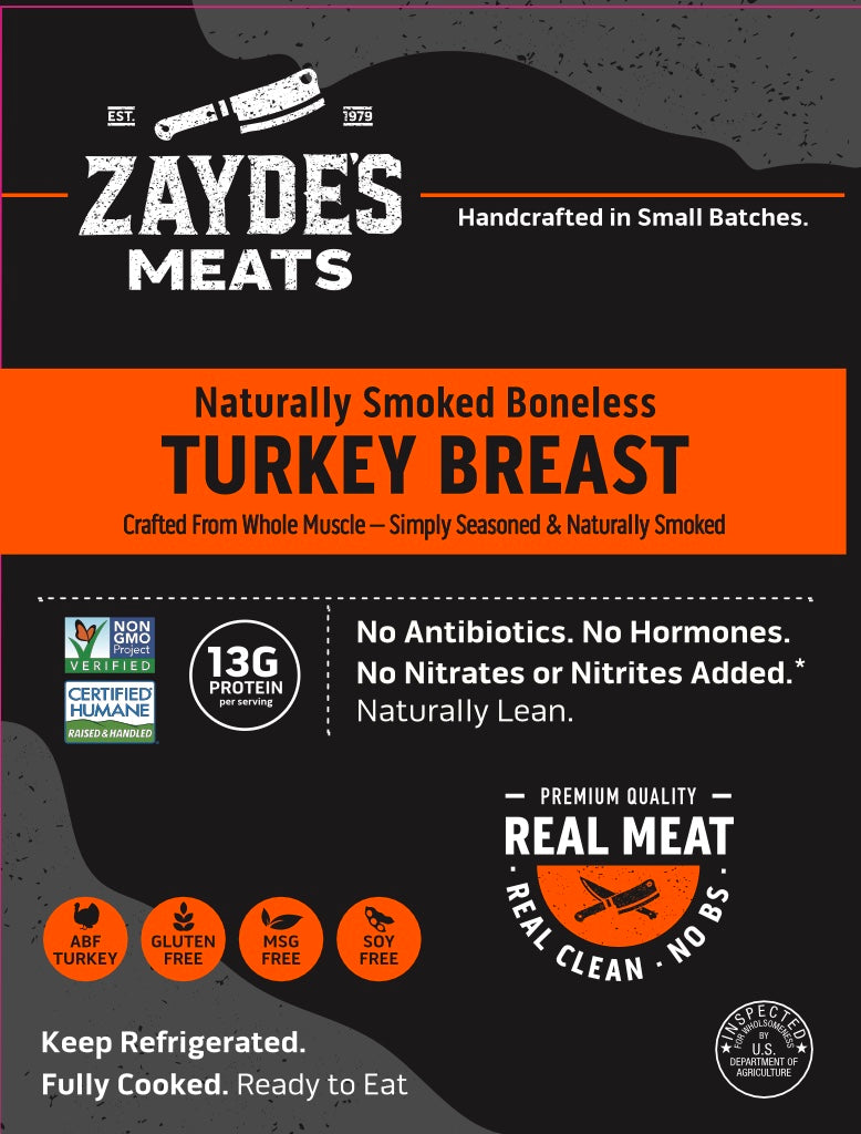 Whole Muscle Skinless and Boneless Turkey Breast – zaydesmeats