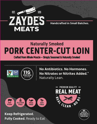 Whole Muscle Skinless and Boneless Pork Loin