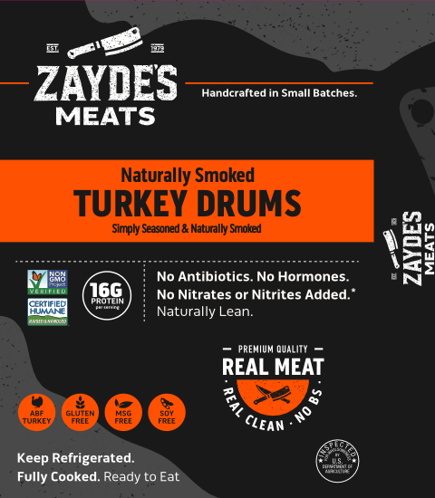 Smoked turkey drums