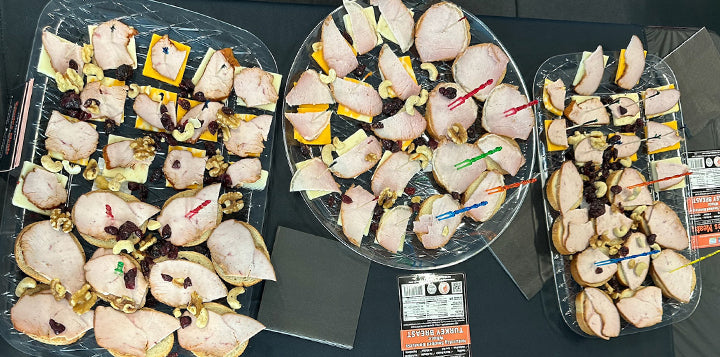 Smoked meats sampler